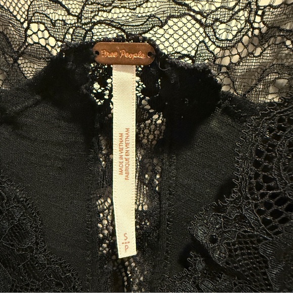 FREE PEOPLE Lace Trim Top - Picture 3 of 7